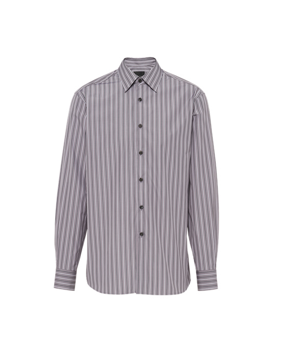 Prada Pamut Shirt Iron Gray | DCSPWR746