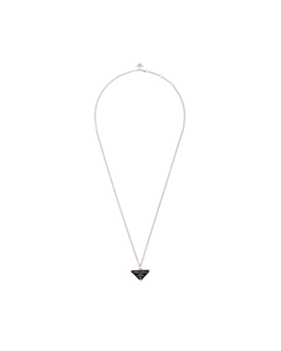 Prada Prada Symbole Necklace Fekete | WHGYBI910